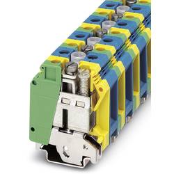 Phoenix Contact UK 35-PE/N 3008054 instalační svorka ochranného vodiče Pólů: 4 0.75 mm² 35 mm² zelená, žlutá, modrá 10 ks