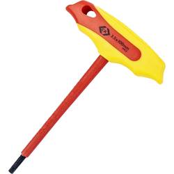 C.K T4422 035 šestihranný klíč, velikost 3.5 mm 100 mm, vhodné pro VDE