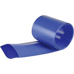 Smršťovací bužírka pro akumulátory ve formě pásky /ø před/po smrštění: 54 mm/27 mm, modrá