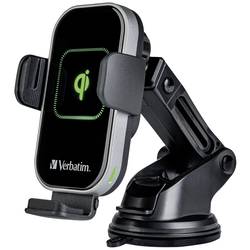 Verbatim bezdrátová indukční nabíječka FWC-02 Qi Fast Wireless Car Charger 49553 Výstup Magnetické připojení černá