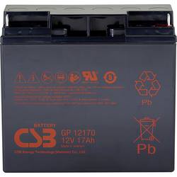 CSB Battery GP 12170 Standby USV GP12170I1 olověný akumulátor 12 V 17 Ah olověný se skelným rounem (š x v x h) 181 x 167 x 76 mm šroubované M5 bezúdržbové,