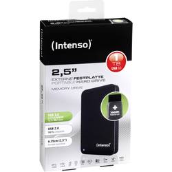 Intenso Memory Drive, Memory Drive, 1 TB, externí HDD 6,35 cm (2,5), USB 3.2 (Gen 1x1) , černá, 6023560