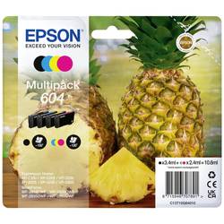 Epson Ink T10G6, 604 originál kombinované balení černá, azurová, purpurová, žlutá C13T10G64010