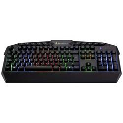 Verbatim SureFire KingPin RGB Gaming Multimedia Keyboard QWERTY Spanish kabelový herní klávesnice španělská QWERTY černá s podsvícením