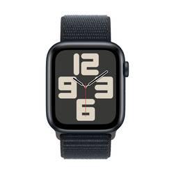 Apple Watch SE (2023) GPS 44 mm hliníkový plášť Řemínek Sport Loop Midnight (půlnoční čerrná)