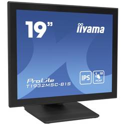 Iiyama ProLite T1932MSC-B1S dotykový monitor Energetická třída (EEK2021): E (A - G) 48.3 cm (19 palec) 1280 x 1024 Pixel 5:4 14 ms HDMI™, DisplayPort,