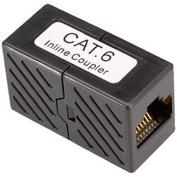 Roline spojka RJ45 RJ45 adaptér CAT 6 200 m černá