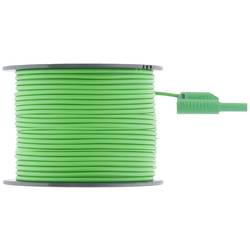 Metrel A 1163 bezpečnostní měřicí kabely [banánková zástrčka 4 mm - banánková zástrčka 4 mm ] 50 m, zelená, 1 ks