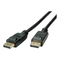 Roline green DisplayPort kabel Konektor DisplayPort, Konektor DisplayPort 5.00 m černá 11.44.5813 DisplayPort 1.4 , bez halogenů, krytí TPE Kabel DisplayPort