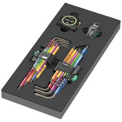 Wera 9740 inbus, TORX sada klíčů 1.5 mm, 2 mm, 3 mm, 4 mm, 5 mm, 6 mm, 8 mm, 10 mm 18dílná