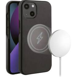 Vivanco Mag Classic zadní kryt na mobil Apple iPhone 13 černá indukční nabíjení, odolné vůči nárazům MCCVVIPH2021BK
