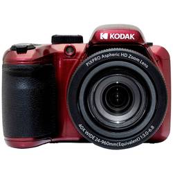 Kodak PIXPRO Astro Zoom AZ405 digitální fotoaparát 21.14 Megapixel Zoom (optický): 40 x červená Full HD videozáznam, stabilizace obrazu, s vestavěným bleskem