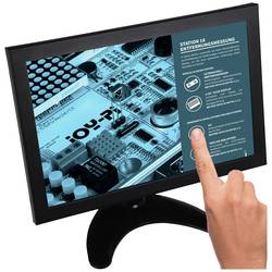 Joy-it RB-LCD10-2 dotykový monitor Energetická třída (EEK2021): A (A - G) 25.4 cm (10 palec) 1280 x 800 Pixel HDMI™, USB, VGA, BNC, AV IPS LCD