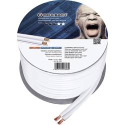 Oehlbach 306 reproduktorový kabel 2 x 4 mm² bílá 10 m