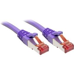 LINDY 47829 RJ45 síťové kabely, propojovací kabely CAT 6 S/FTP 15.00 m fialová s ochranou 1 ks