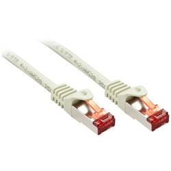LINDY 47343 RJ45 síťové kabely, propojovací kabely CAT 6 S/FTP 1.50 m šedá 1 ks