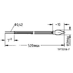 PTC termistor 100 Ω TDK B59100-M1100-A70 1 ks