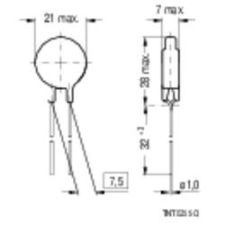 TDK B57364S209M B57364S209M termistor S364 2 Ω 1 ks