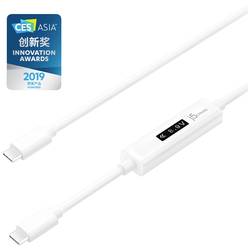 j5create Kabel USB-C USB 2.0 USB-C ® zástrčka 0.12 m bílá JUCP14