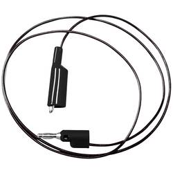 Mueller Electric BU-2030-A-48-0 měřicí kabel [banánková zástrčka 4 mm - krokosvorky] 1.2 m, černá, 1 ks