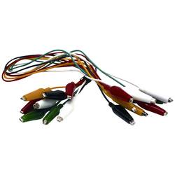Mueller Electric BU-00285 sada měřicích kabelů [ - ] 46 cm, černá, červená, žlutá, zelená, bílá, 1 sada
