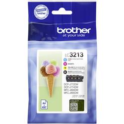 Brother Ink LC-3213 VALDR originál kombinované balení černá, azurová, purppurová, žlutá LC3213VALDR