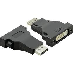 Value DisplayPort / DVI kabelový adaptér Konektor DisplayPort, DVI-D 24+1pol. zásuvka 0.15 m černá 12.99.3157 Kabel DisplayPort