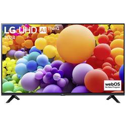 LG Electronics 43UT73006LA 4K UHD LCD TV 109 cm 43 palec Energetická třída (EEK2021) G (A - G) CI+, DVB-C, DVB-S2, DVB-T2, WLAN, UHD, Smart TV černá