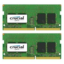 Crucial 16GB (2x8GB) DDR4 2400 SODIMM 1.2V Sada RAM pamětí pro notebooky DDR4 16 GB 2 x 8 GB 2400 MHz 260pin SO-DIMM CL17 CT2K8G4SFS824A