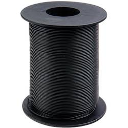 Donau Elektronik 125-S50-1 lanko/ licna, 1 x 0.25 mm², černá, 50 m
