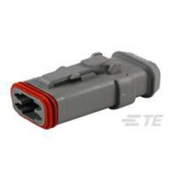 TE Connectivity DT zásuvkový konektor na kabel 4, DT06-4S-CE04, 1 ks