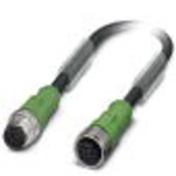 Phoenix Contact SAC-8P-M12MS/ 0,6-PUR/M12FS připojovací kabel pro senzory - aktory, 1522684, piny: 8, 0.60 m, 1 ks