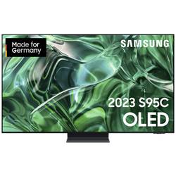 Samsung GQ65S95CATXZG OLED TV 163 cm 65 palec Energetická třída (EEK2021) F (A - G) CI+, DVB-C, DVB-S2, DVBT2 HD, UHD, WLAN, Smart TV titanová černá