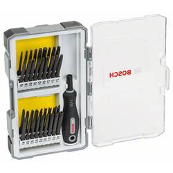 Bosch Accessories 2607017320 2607017320 sada bitů, 37dílná, plochý, křížový PH, křížový PZ, hvězda BO, Tri-Wing, Spanner (se 2 otvory), vnitřní čtyřhran, 1/4