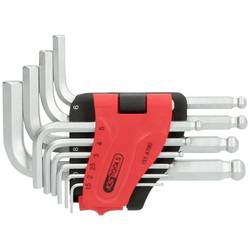 KS Tools 151.4780 inbus sada klíčů 1.5 mm, 2 mm, 2.5 mm, 3 mm, 4 mm, 5 mm, 6 mm, 7 mm, 8 mm, 10 mm 10dílná