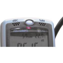Digitální multitester MT-52 VOLTCRAFT® 5 v 1 - senzory pro měření teploty, vlhkosti, hladiny hluku a intenzity světla