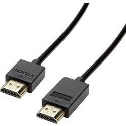 Roline HDMI kabel Zástrčka HDMI-A, Zástrčka HDMI-A 2.00 m černá 11.04.5912 4K UHD HDMI kabel