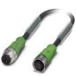 Phoenix Contact SAC-4P-M12MS/ 1,5-PVC/M12FS připojovací kabel pro senzory - aktory, 1415613, piny: 4, 1.50 m, 1 ks