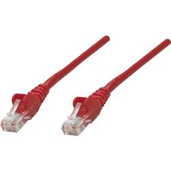 Intellinet 343756 RJ45 síťové kabely, propojovací kabely CAT 6 U/UTP 10.00 m červená 1 ks