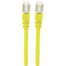 Intellinet 740777 RJ45 síťové kabely, propojovací kabely CAT 6A S/FTP 1.50 m žlutá fóliové stínění, stínění pletivem, stíněný, bez halogenů 1 ks
