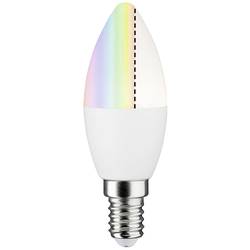 50127 LED ZB Kerze 470lm 5,5W RGBW matt dim Paulmann Home LED žárovka E14 Energetická třída (EEK2021): G (A - G) 6.3 W teplá bílá matná