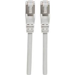 Intellinet 740739 RJ45 síťové kabely, propojovací kabely CAT 6A S/FTP 1.50 m šedá fóliové stínění, stínění pletivem, stíněný, bez halogenů 1 ks