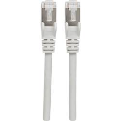 Intellinet 741156 RJ45 síťové kabely, propojovací kabely CAT 6A S/FTP 20.00 m šedá fóliové stínění, stínění pletivem, stíněný, bez halogenů 1 ks