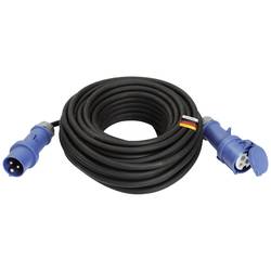 AS Schwabe 63282 napájecí prodlužovací kabel 32 A černá 25 m H07RN-F 3G 6 mm²