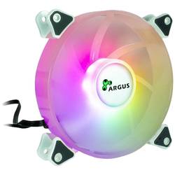 Inter-Tech Argus RS061 PC větrák s krytem šedá (š x v x h) 120 x 120 x 25 mm včetně LED osvětlení