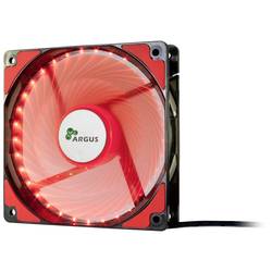 Inter-Tech L12025 PC větrák s krytem červená (š x v x h) 120 x 120 x 25 mm