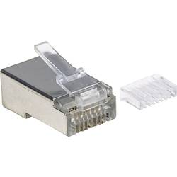 Intellinet 790635 Modulární konektor RJ45 Intellinet 90er-Pack Cat6 STP 2bodový jednovodičový kontakt pro lankový vodič 90 zástrček v pohárku 790635 Počet pólů