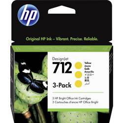 HP Ink 712 originál balení po 3 ks žlutá 3ED79A