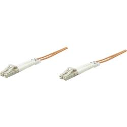 Intellinet 471220 optické vlákno optické vlákno kabel 3.00 m oranžová [1x zástrčka LC - 1x zástrčka LC] 62,5/125 µ Multimode OM1