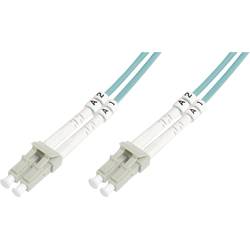 Digitus DK-2533-20/3 optické vlákno optické vlákno kabel [1x zástrčka LC - 1x zástrčka LC] 50/125 µ Multimode OM3 20.00 m